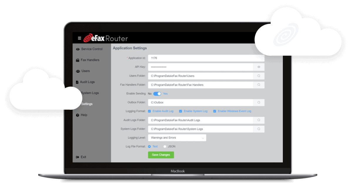 eFax Router